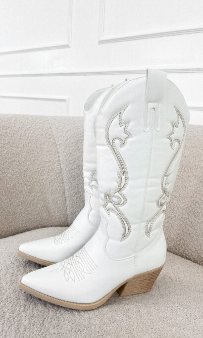 Daimy boots white